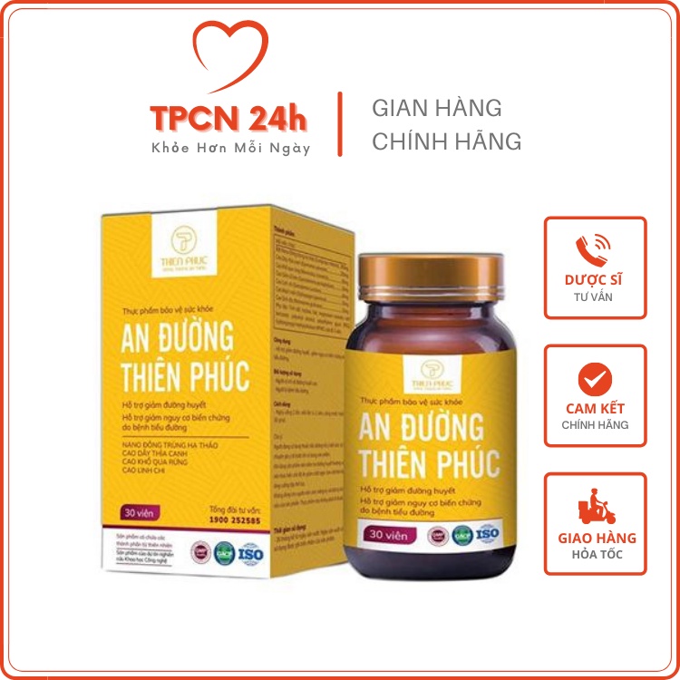 An Đường Thiên Phúc - Hỗ Trợ Giảm Đường Huyết