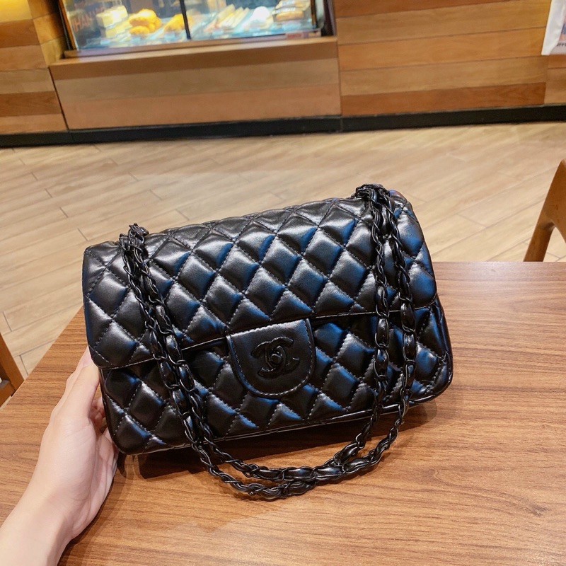 Túi Đeo Chéo clasic tag full màu trần trám❣️FREESHIP❣️