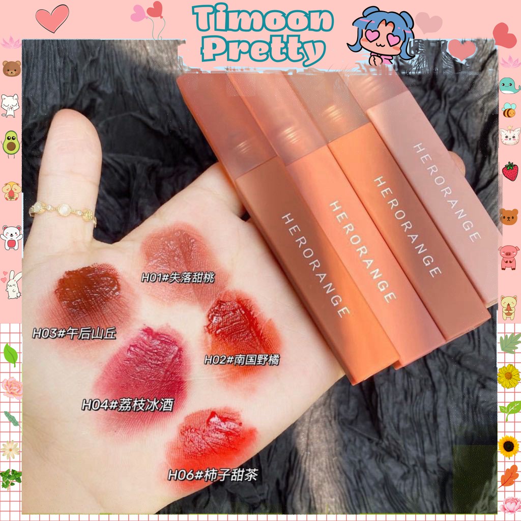 Son kem lì Hero vuông mẫu mới màu cực chuẩn cực xinh Hot