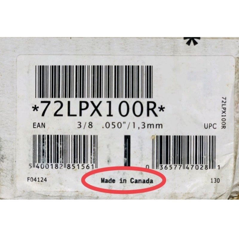 1 mắc sên lưỡi cưa xích OREGON 72 - MITSUYAMA 72