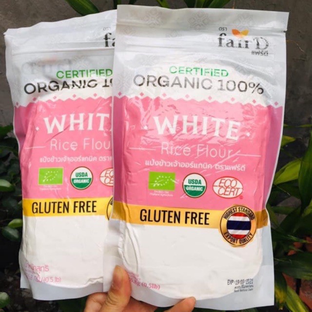 Bột nếp/Bột Gạo hữu cơ Thái Lan làm bánh cho bé