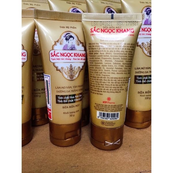 Sữa rửa mặt Sắc Ngọc Khang 100g