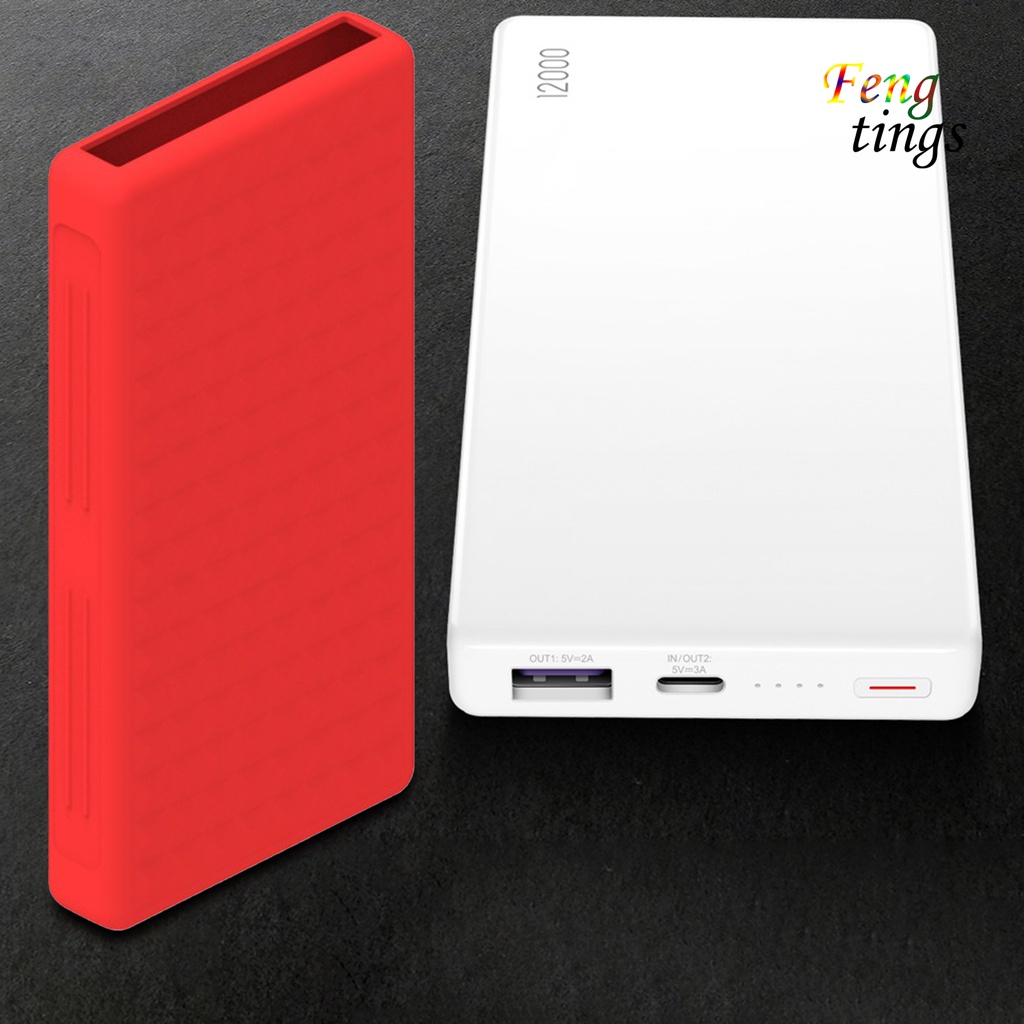 Ốp Điện Thoại Silicon Chống Bụi Màu Trơn Cho Huawei Glory Power Bank 12000mAh CP12S