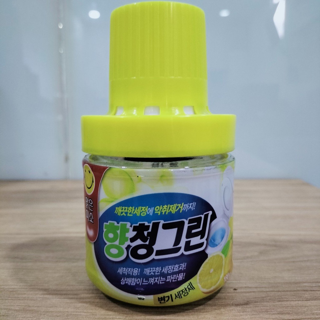 Cốc Thả Bồn Cầu Hàn Quốc Thơm Và Sạch Diệt Khuẩn Hương Chanh 180gr