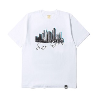 Áo thun Teeworld Sai Gon Skyscraper Nam Nữ Form Rộng Unisex