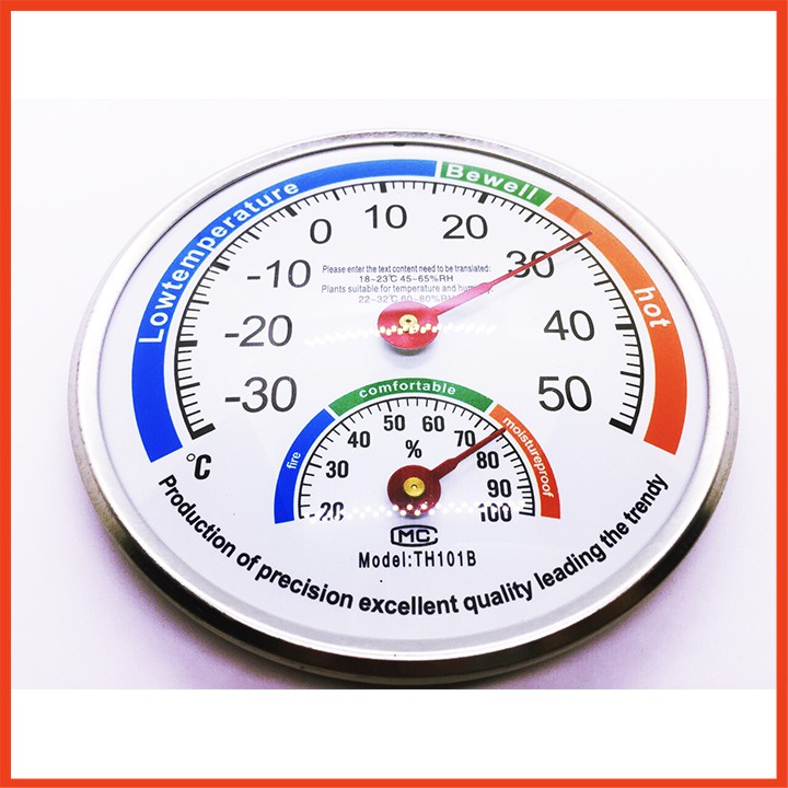 Nhiệt Ẩm Kế Cơ Học Thermometer TH101B - Thiết Bị Chuyên Dụng Để Đo Độ Ẩm Và Nhiệt Độ