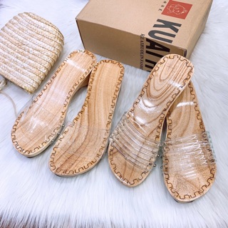 Guốc gỗ nhiều mẫu,hình thật