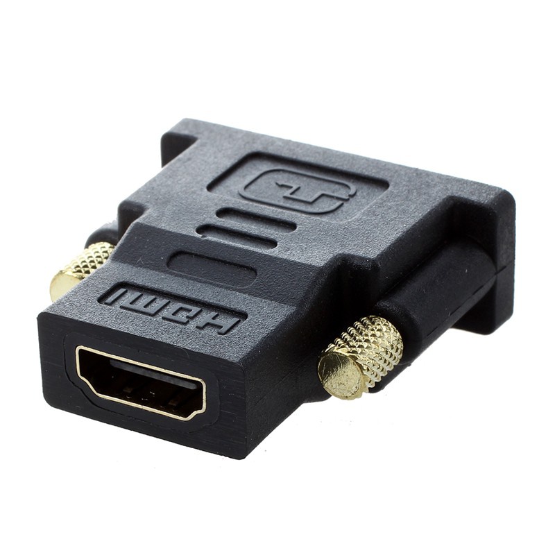 Gold Plated Hdmi Female To Dvi-I Dvi 24+5 Male Video Adaptor Converter