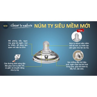 Bộ bình sữa Tommee Tippee Closer to Nature Newborn