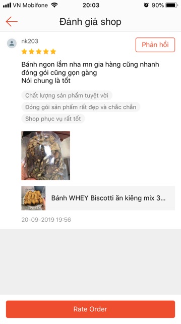 Bánh WHEY Biscotti ăn kiêng mix 3 vị: choco, matcha, vanilla