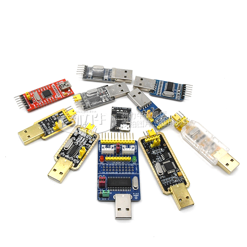 CH340G module USB to serial flashing line ttl download line RS232 upgrade version PL2303 USB to TTL