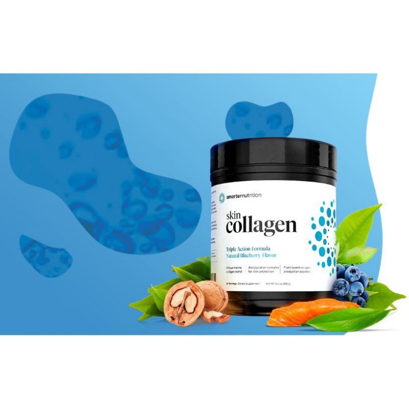 Bột Marine Skin Collagen Peptide 10.036mg 8000mg Superfood Chống Lão Hóa Tối Ưu  Và  Quercetin SmarterNutrition