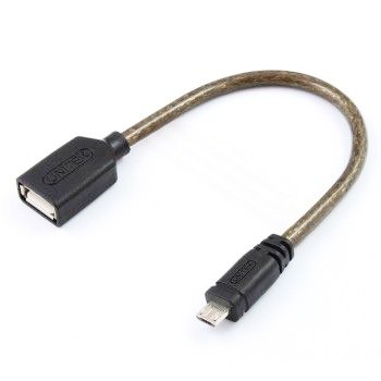 Cáp USB OTG (Micro USB) 20Cm UNITEK Y-C438