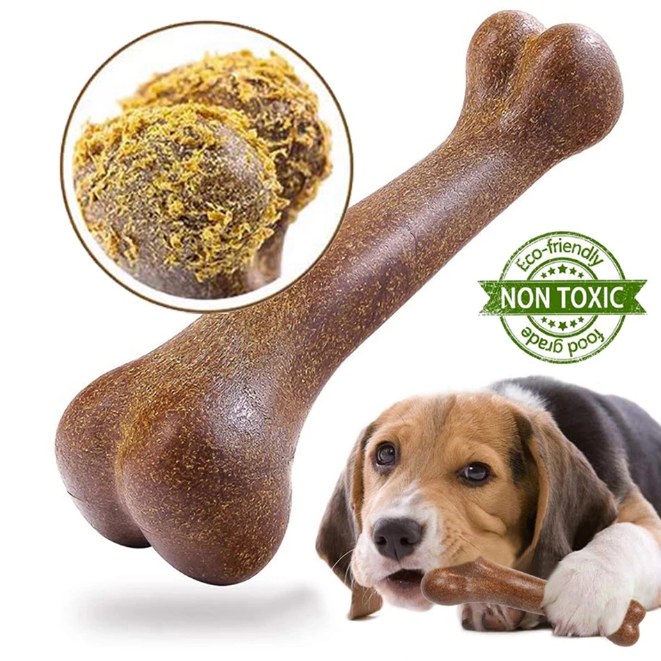 Đồ chơi xương nhai cắn vị thịt vệ sinh răng miệng cho chó cưng lớn nhỏ Chihuahua/Labrador