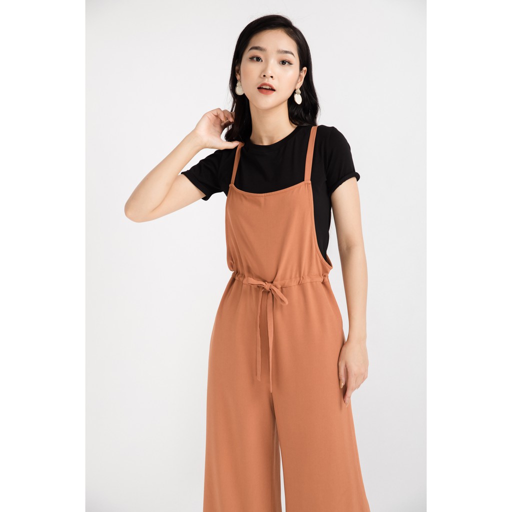 [Mã WABRHI5 giảm 15% đơn 599K] Yếm quần ống rộng 20Again YQA0115 | BigBuy360 - bigbuy360.vn