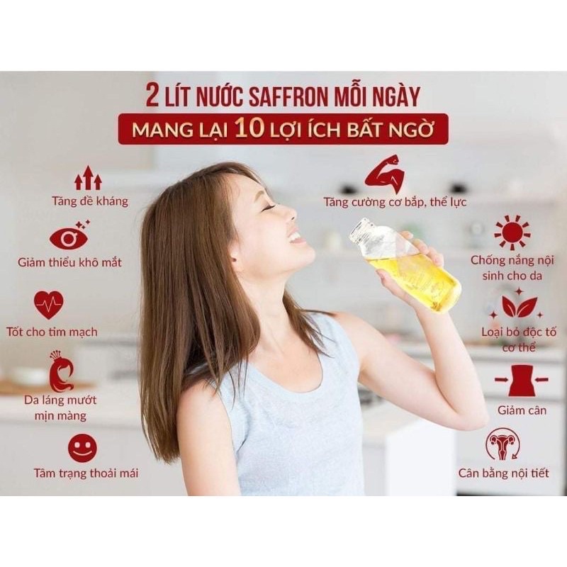 [CAM KẾT CHÍNH HÃNG] Baby Saffron Nhuỵ Hoa Nghệ Tây 1Gram Nhập Khẩu Chính Nghạch 100%