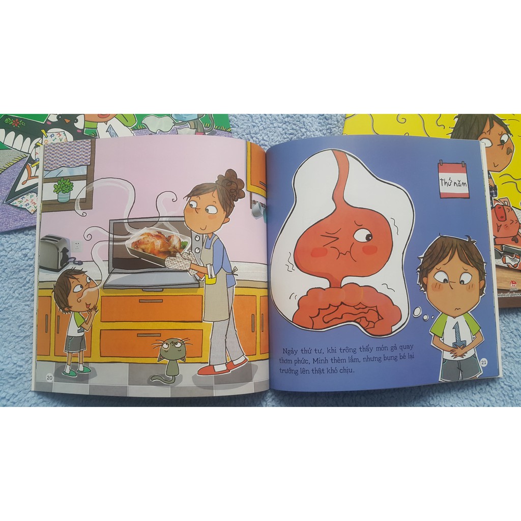 Sách - Combo Bé Khỏe Mỗi Ngày (6 Cuốn) | BigBuy360 - bigbuy360.vn