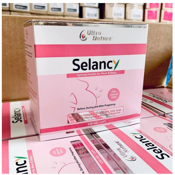 Hộp Vitamin Tổng Hợp SELANCY Dành Cho Phụ Nữ có Thai 60 viên