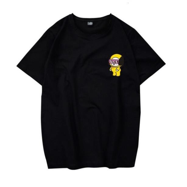 🔥SALE🔥 Áo thun tay ngắn họa tiết BTS BT21 KPOP xinh xắn cho nam và nữ