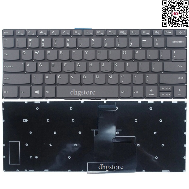 Bàn phím laptop Lenovo Ideapad 320-14ISK, 320-14AST, 320-14IAP, 320-14IKB, 320S-14IKB, 330-14AST, 330-14IKB Có Nút Nguồn