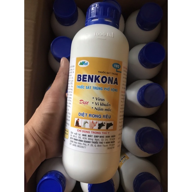 Thuốc trị nấm khuẩn BENKONA 1000ml(1lít)