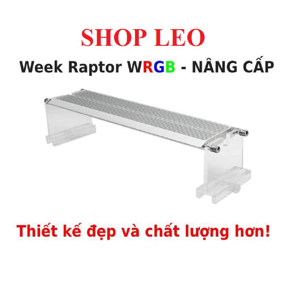 Đèn thủy sinh Week Raptor WRGB (Phiên bản nâng cấp mới nhất) - Đèn thủy sinh WRGB - Đèn hồ cá - bể cá cảnh