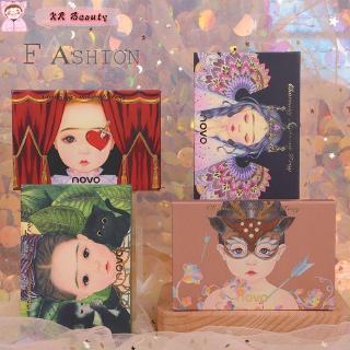 【Giá thấp nhất trên toàn mạng】Bảng Mắt 8 Ô Novo Em Bé Charming Make Up Tray