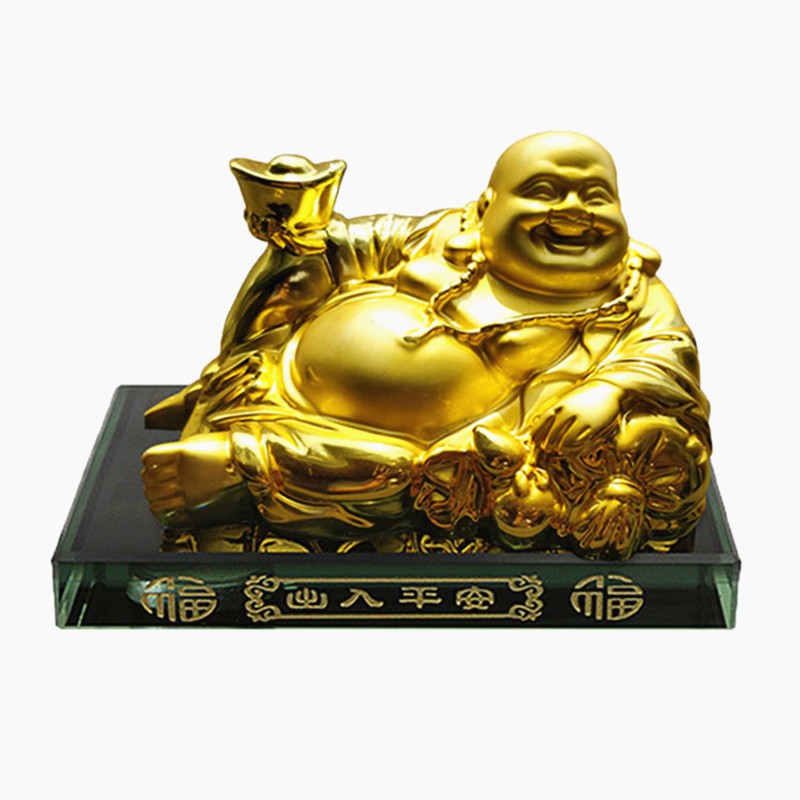[Tặng 1 lọ tinh dầu] TƯỢNG PHẬT DI LẶC ĐẶT Ô TÔ, BÀN LÀM VIỆC