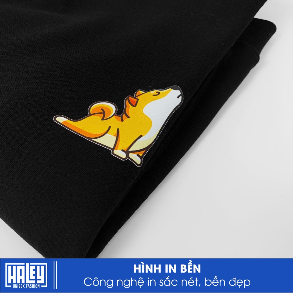 Áo Sweater Nam Nữ cún Corgy HALEY unisex Hàn Quốc cá tính mã HD356 Hoodie không mũ cao cấp | BigBuy360 - bigbuy360.vn