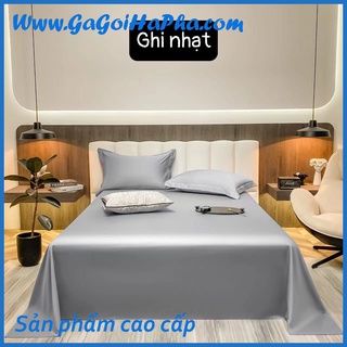 Bộ ga gối lụa 3 món cao cấp, bộ ga giường lụa cao cấp cao cấp lụa loại 1