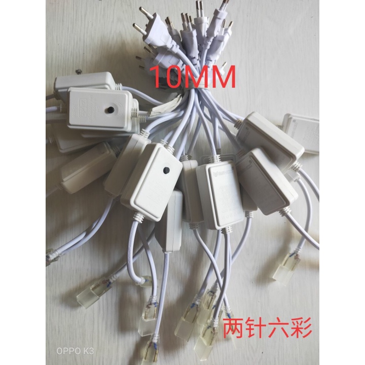 Dây led nháy trang trí quấn câu nhà hàng quán cà phê trang trí nhà cửa nháy 6 màu 7 chế độ nháy . Đơn giá mét