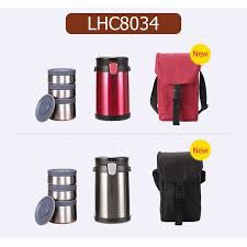 Bộ hộp cơm giữ nhiệt Lock&Lock LHC8034 loại lớn đa năng kèm túi giữ nhiệt