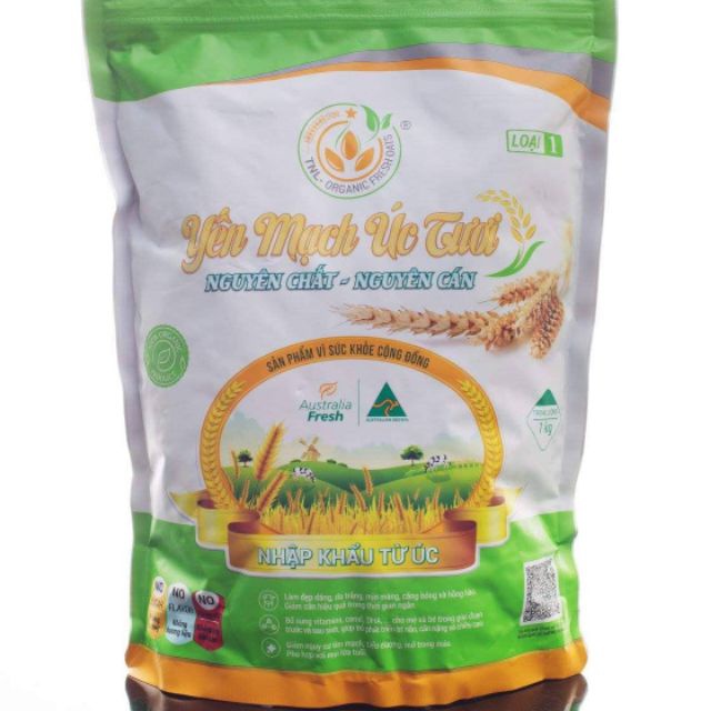 1kg yến mạch úc tươi