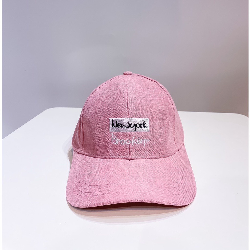 Nón thời trang lưỡi trai Unisex Nam nữ nhiều màu 343 Kiểu dáng hot trend sành điệu