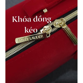 Vali đựng mỹ phẩm nhung Estee Lauder