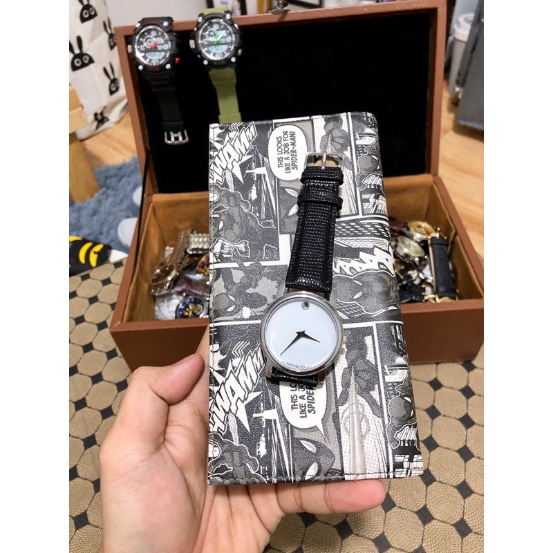 [Nhập Mã 18XSDH666 Giảm 10% cho đơn 0đ tối đa 100k] Đồng Hồ Nam Movado Secondhand