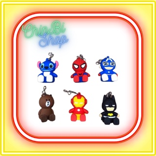 [CÓ SẴN] Móc khoá kiêm giá đỡ điện thoại Marvel/Dc và nhiều mẫu khác