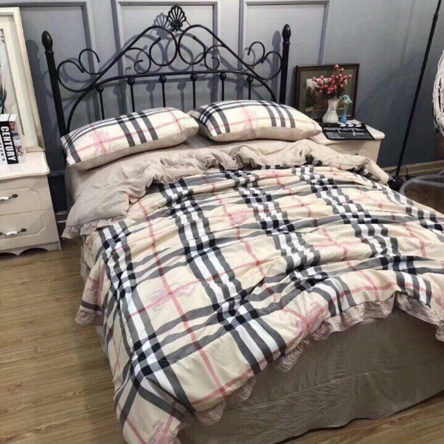 SET CHĂN GA GỐI 4 MÓN ĐŨI SANG CHẢNH.