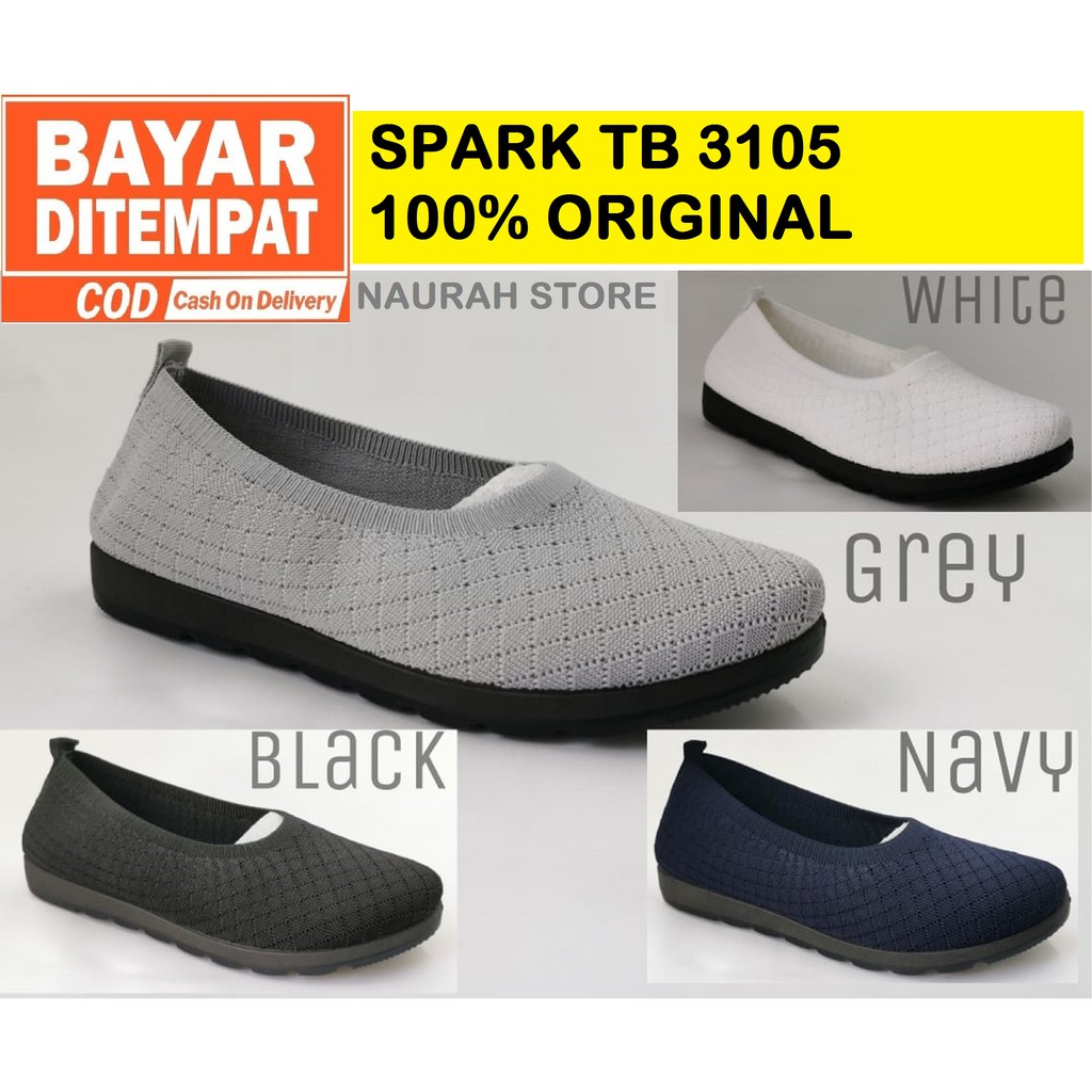 Giày Bata Spark Tb 3105 & Sca 602 100% Chính Hãng Thời Trang 2020 Cho Nữ