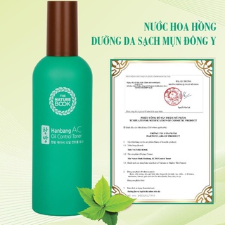 [CHÍNH HÃNG THE NATURE BOOK] NƯỚC HOA HỒNG DƯỠNG DA SẠCH M.Ụ.N ĐÔNG Y HÀN QUỐC – NƯỚC HOA HỒNG HANBANG OIL CONTROL TONER