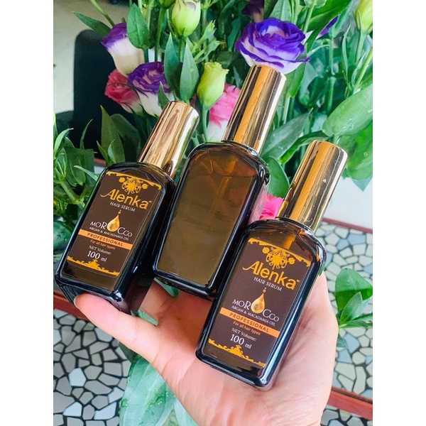 Tinh dầu dưỡng tóc, giữ nếp tóc uốn alenka hair serum 100ml