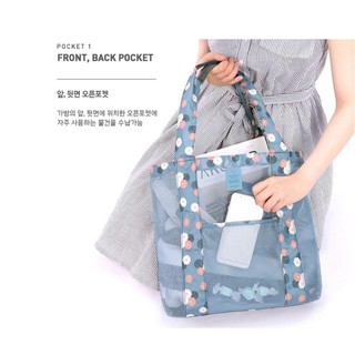 Túi lưới hoa văn đựng đồ đa năng (size lớn)