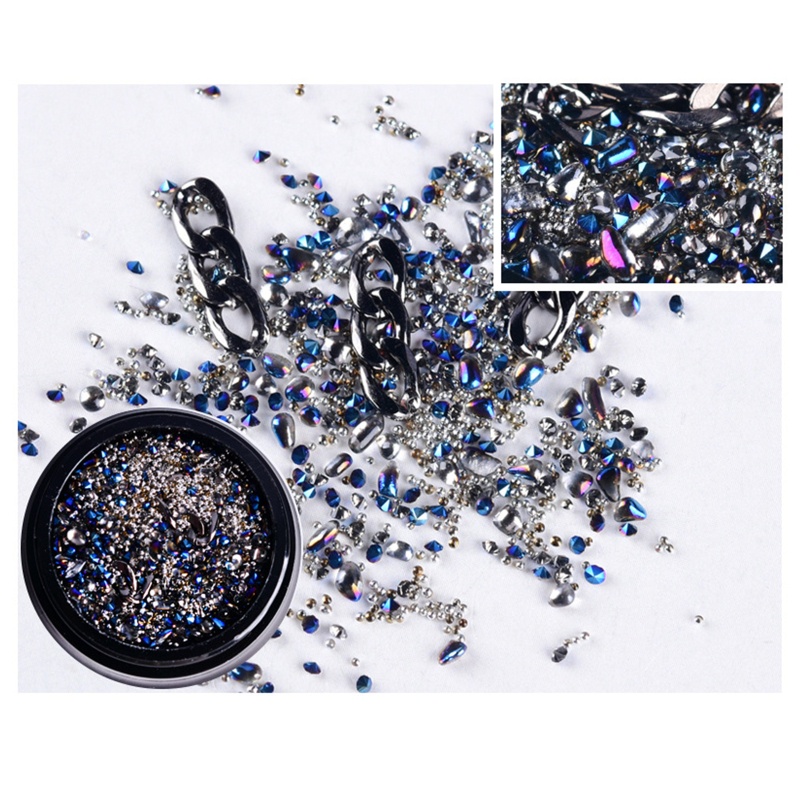 Đá Pha Lê 3D Sang Trọng Trang Trí Móng Tay Nghệ Thuật