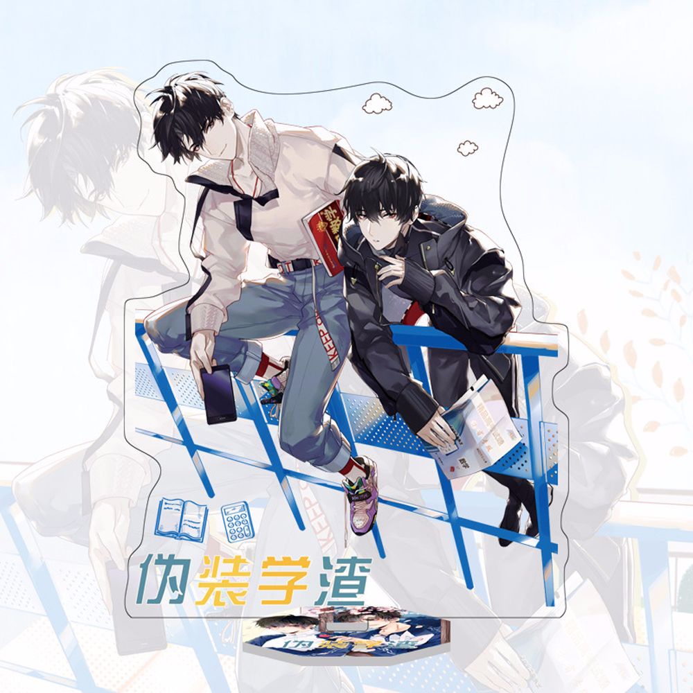 Mô hình nhân vật Slag Wei Zhuang Xue Zha 16cm từ acrylic có giá đỡ trưng bày