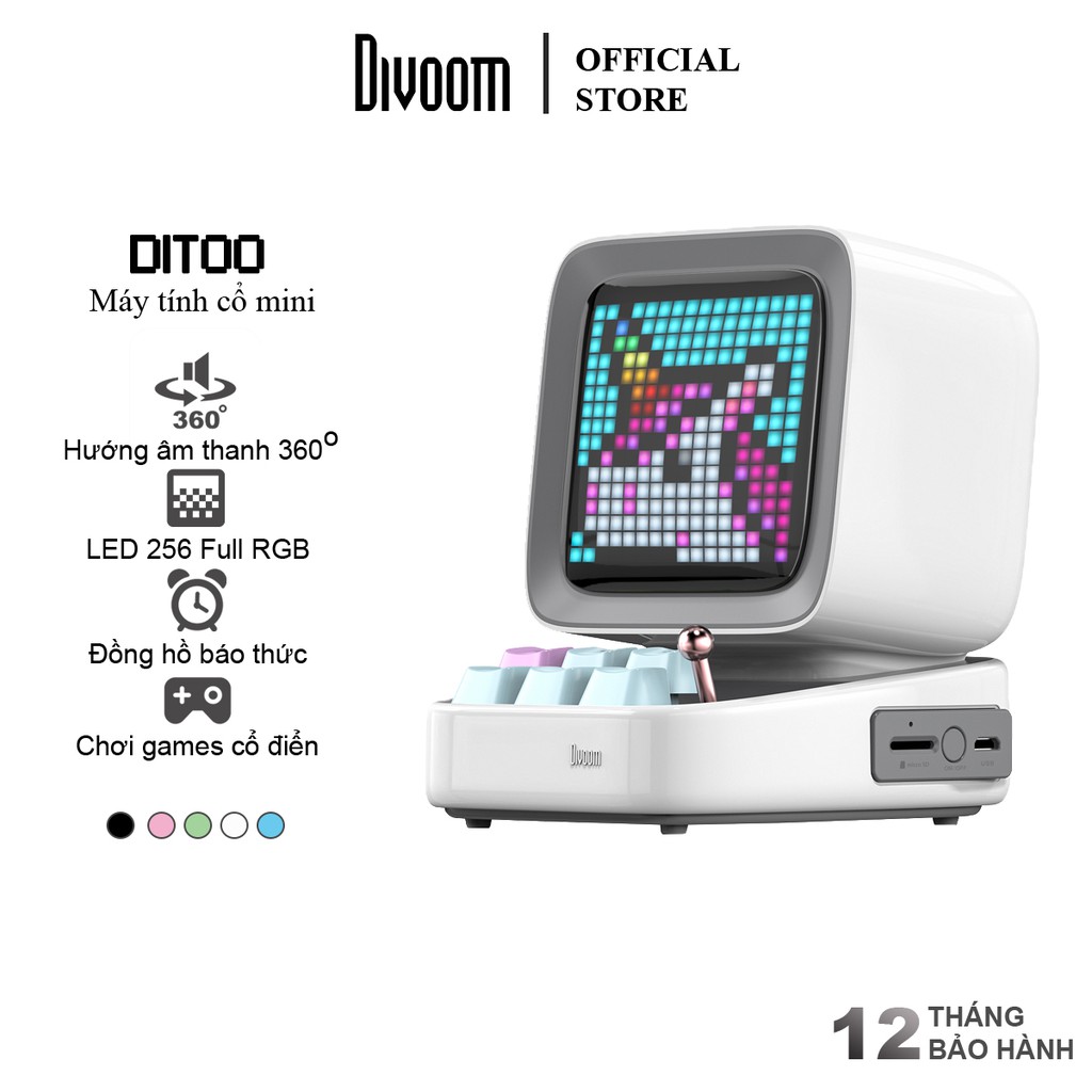 Loa Bluetooth Divoom DiToo 10W