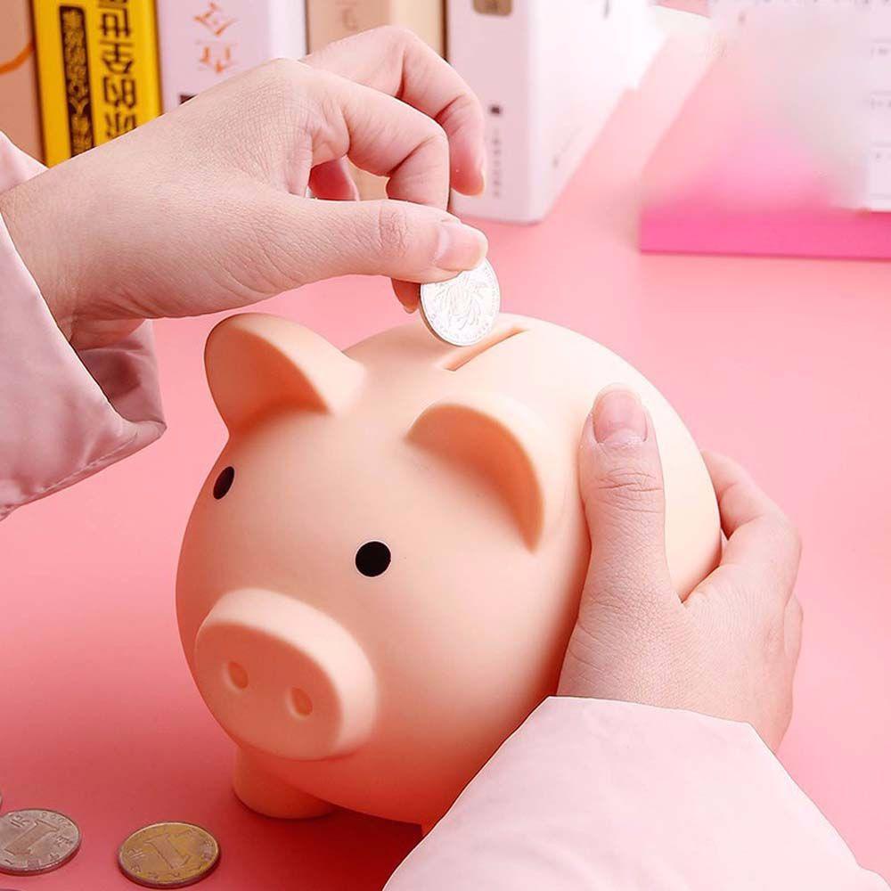 Hộp Đựng Tiền Tiết Kiệm Hình Heo Con Dễ Thương