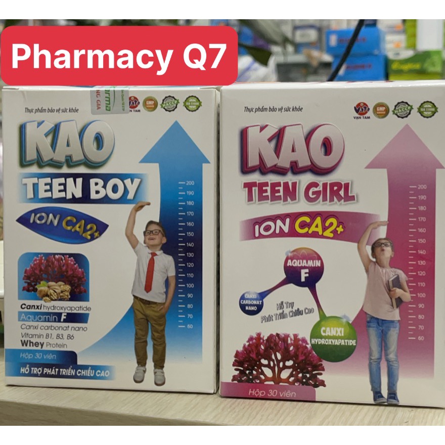 Hỗ trợ tăng chiều cao KAO TEEN BOY - KAO TEEN GIRL ION CA2+