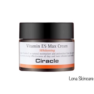 Kem Dưỡng Trắng Ciracle Vitamin E5 Max Cream (50ml)