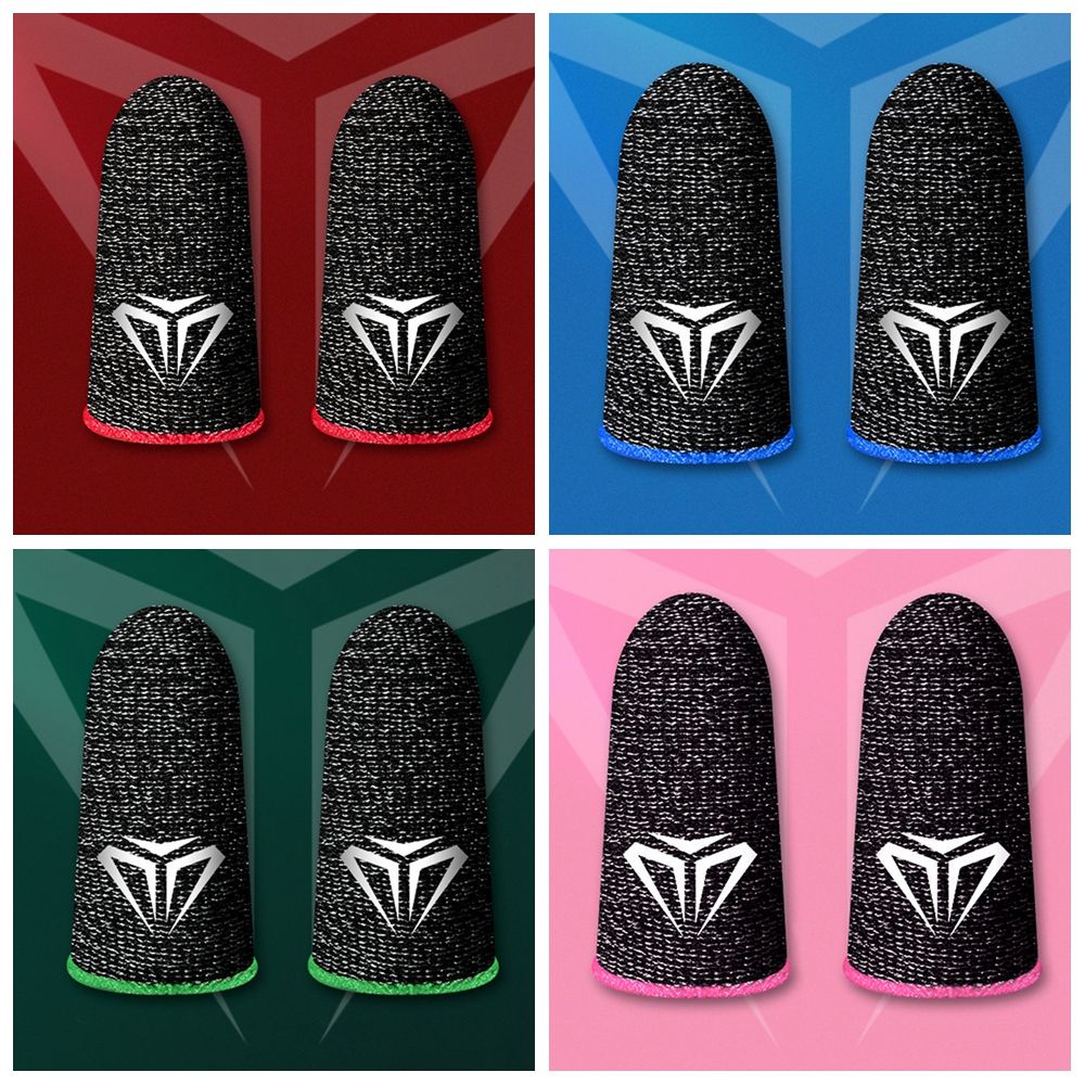 Đôi găng ngón tay chơi game chống trượt kháng mồ hôi thoáng khí chạm màn hình cảm ứng tiện lợi