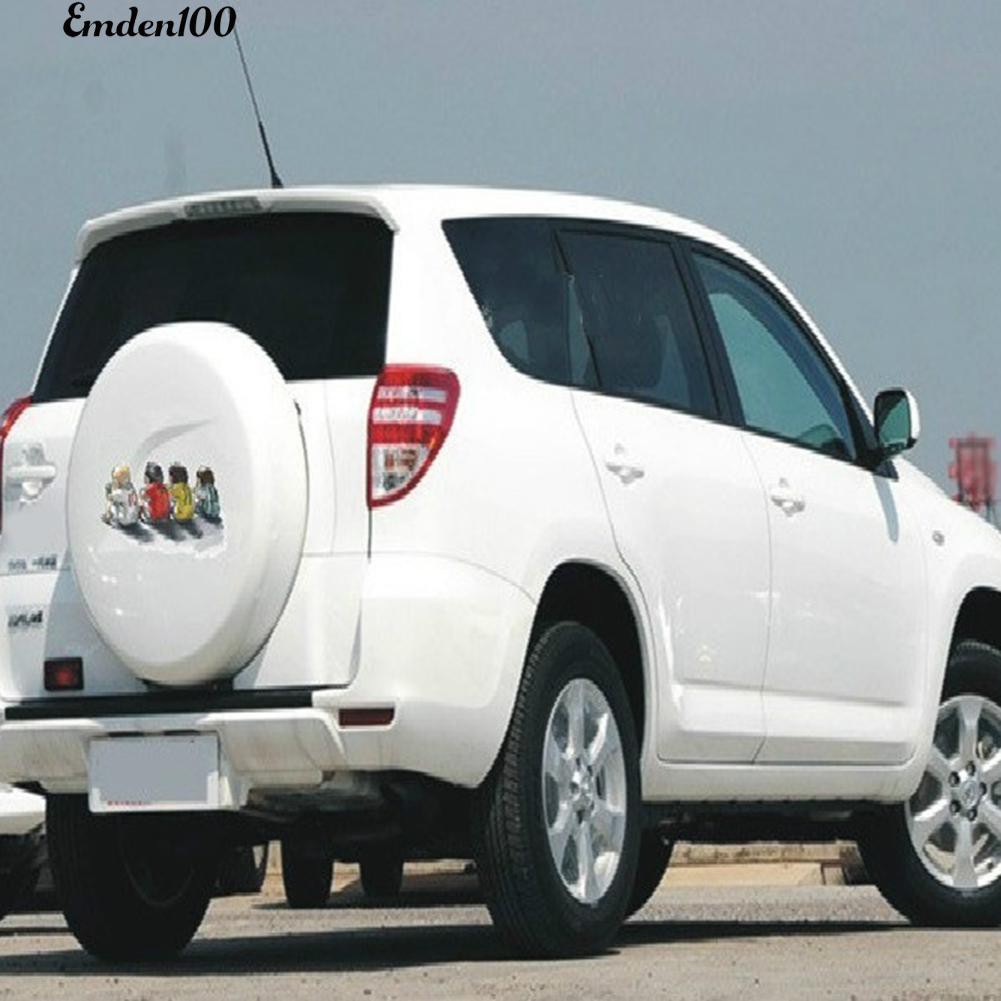 Đề Can Dán Trang Trí Xe Ô Tô Kiểu Dáng Hoạt Hình Dễ Thương